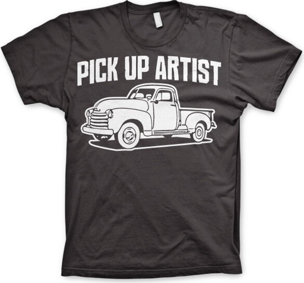 Pick Up Artist T-Shirt - Medium - Dark-Grey