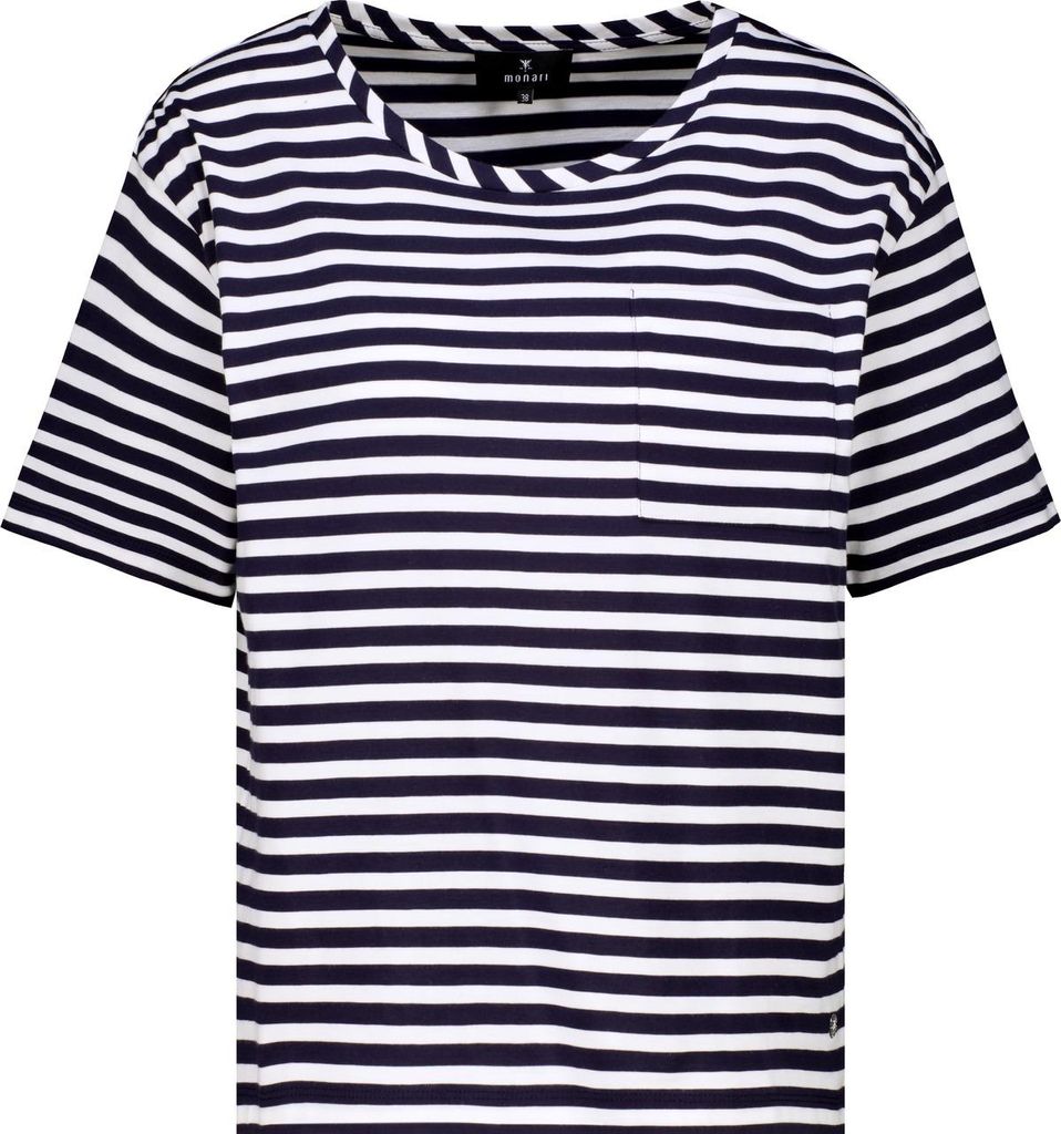 Monari GmbH (59) T-Shirt marine ringel marine ringel 44