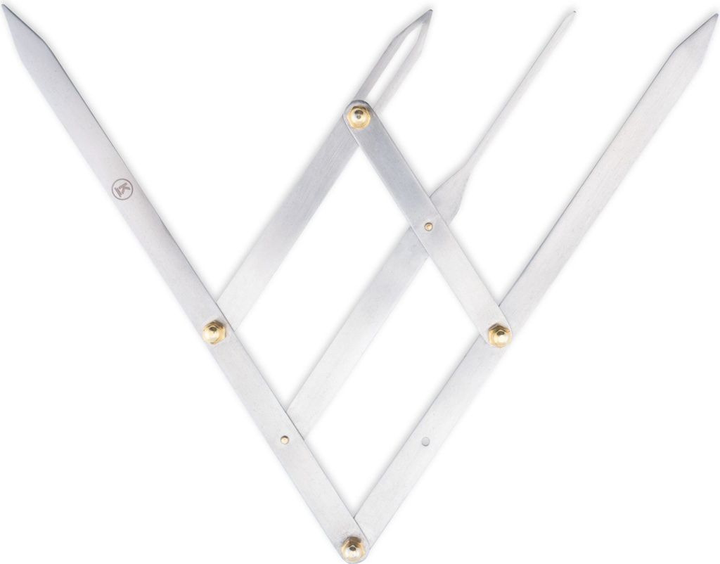 K-Pro Augenbrauenlineal - Genaues & präzises Lineal für perfekte Augenbrauen