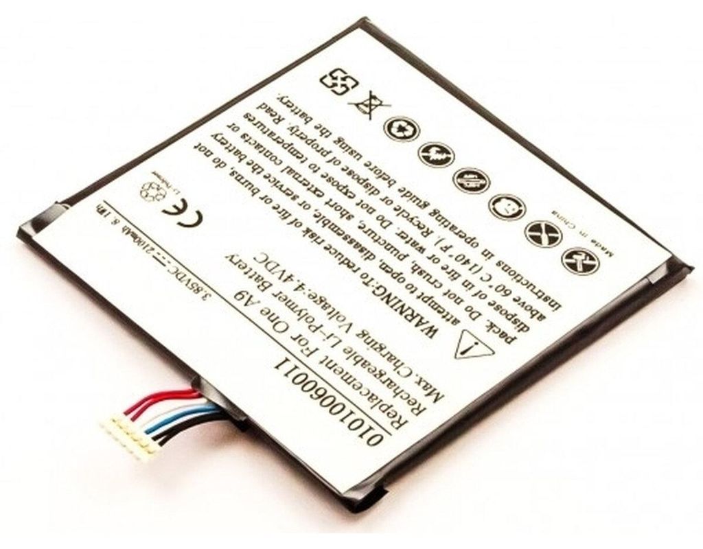 Akku für Htc One A9 Li-Pol 3,85 Volt 2100 mAh schwarz.