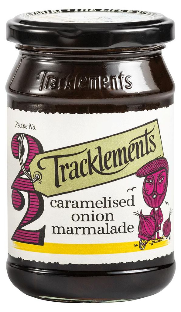 Tracklements Relish Caramelised Onion Marmelade 345g Produktbild 