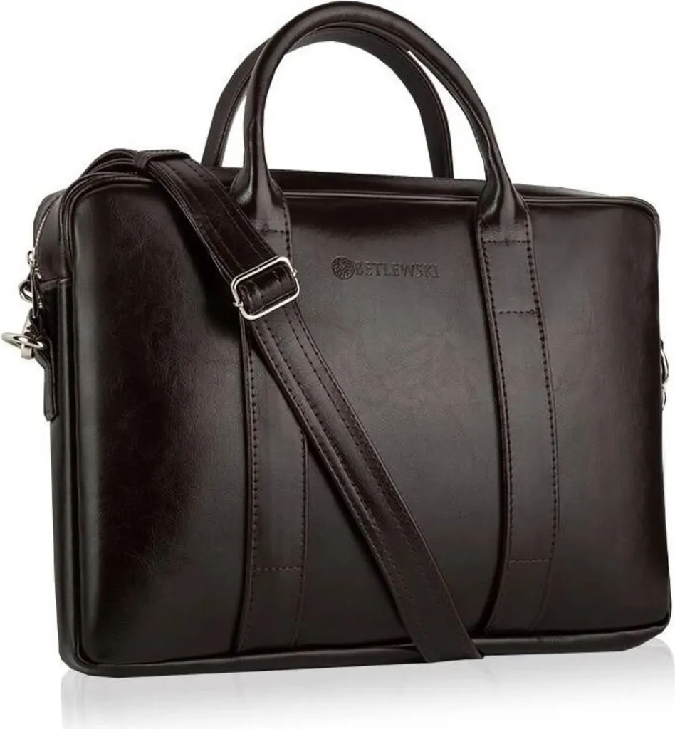 Sacoche de voyage en cuir marron pour homme pour ranger vos papiers