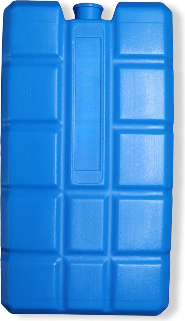 Kühlakku blau | 25 Stück | (200 g) | schnell gefrierend | lange Kühldauer | robust und langlebig | auslaufsicher