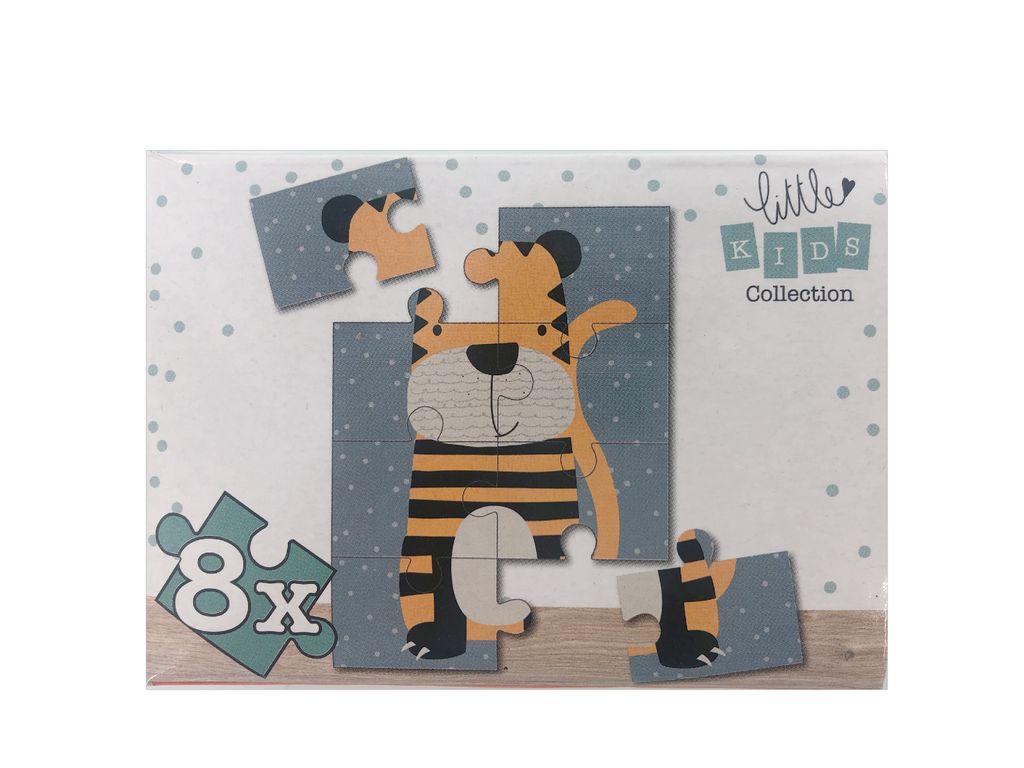 Puzzle per bambini Mini 8 pezzi, tigre Immagine del prodotto 