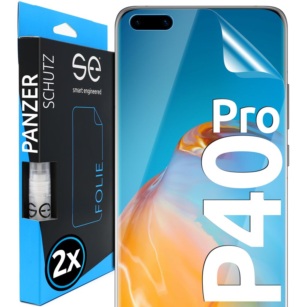 Smart Engineered SE0-F0101-0133-20-M, Huawei, P40 Pro, Kratzresistent, Transparent, 2 Stück(e)