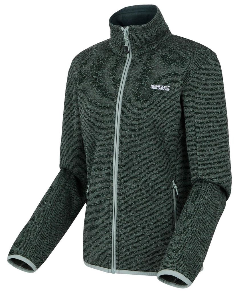 Regatta Strickfleece Jacke für Damen Newhill, Farbe:Grün, Produktbild 