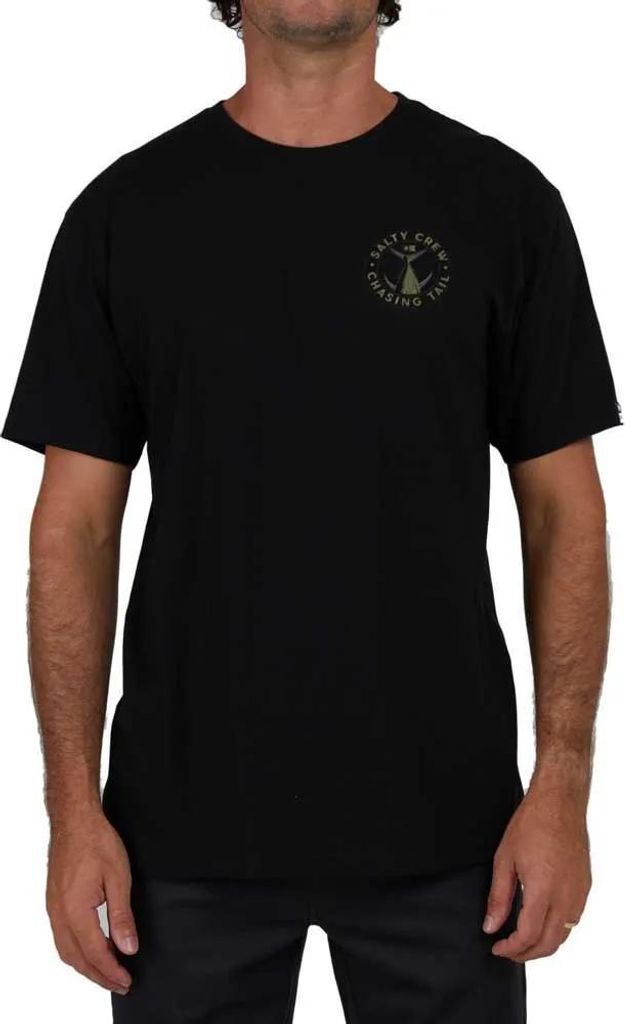 Salty Crew Tailgate Premium Kurzarm-t-shirt Schwarz XL Herren Schwarz XL