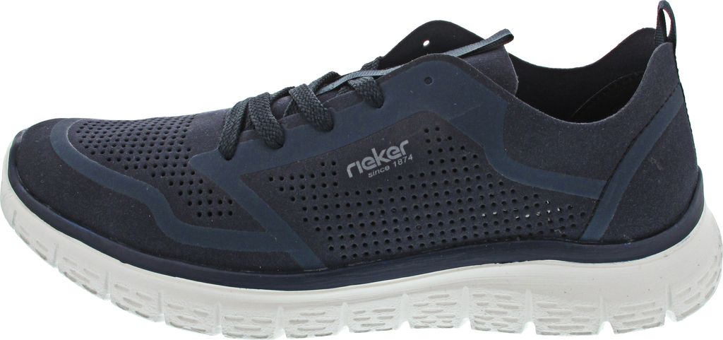 Rieker sportlicher Schnürer Blau in Gr. 45