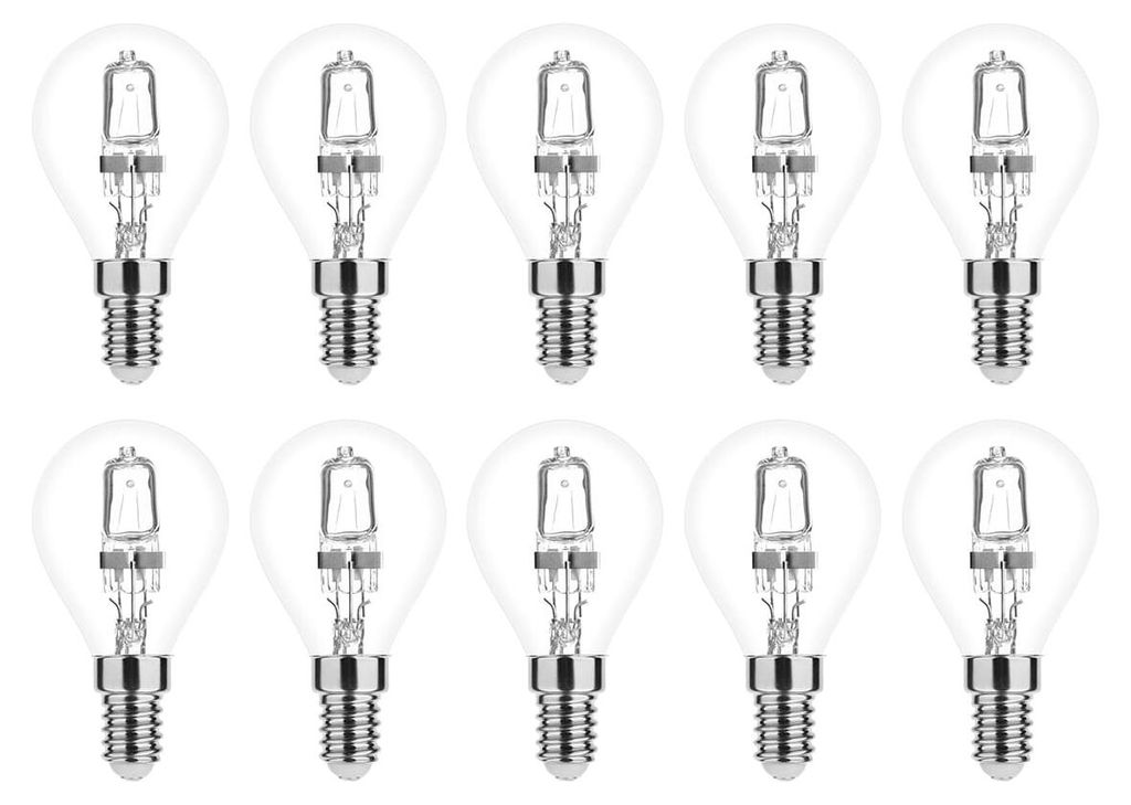 Modee E14 Halogen Kugellampe P45 28W 370lm 2700K Warmweiß Produktbild 