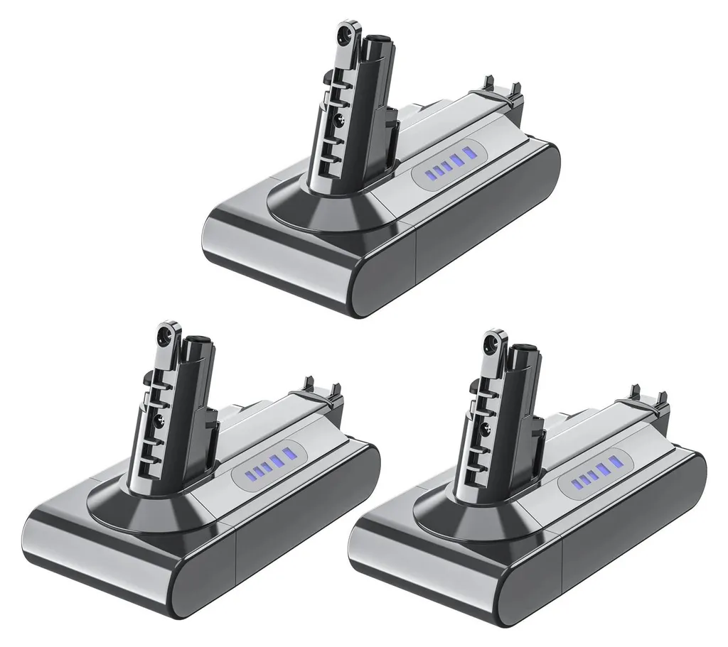 Batterie 6000 mAh Haute Capacité pour V10 SV12 - Pack de 3 Pièces 3BAT