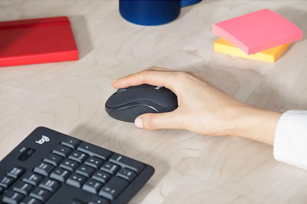 Logitech MK295 Silent ensemble clavier et souris sans fil graphite - 6