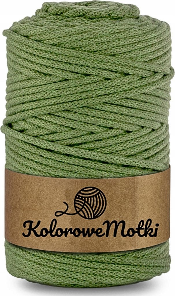 KoloroweMotki | Sznurek bawełniany z rdzeniem 100m 5mm Zdjęcie produktu 