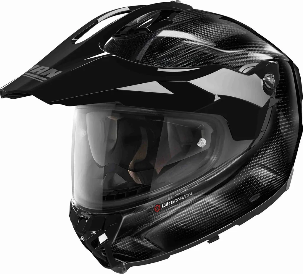 Casque moto intégral Nolan X-552 Ultra Carbon Noir Puro en taille 56 S