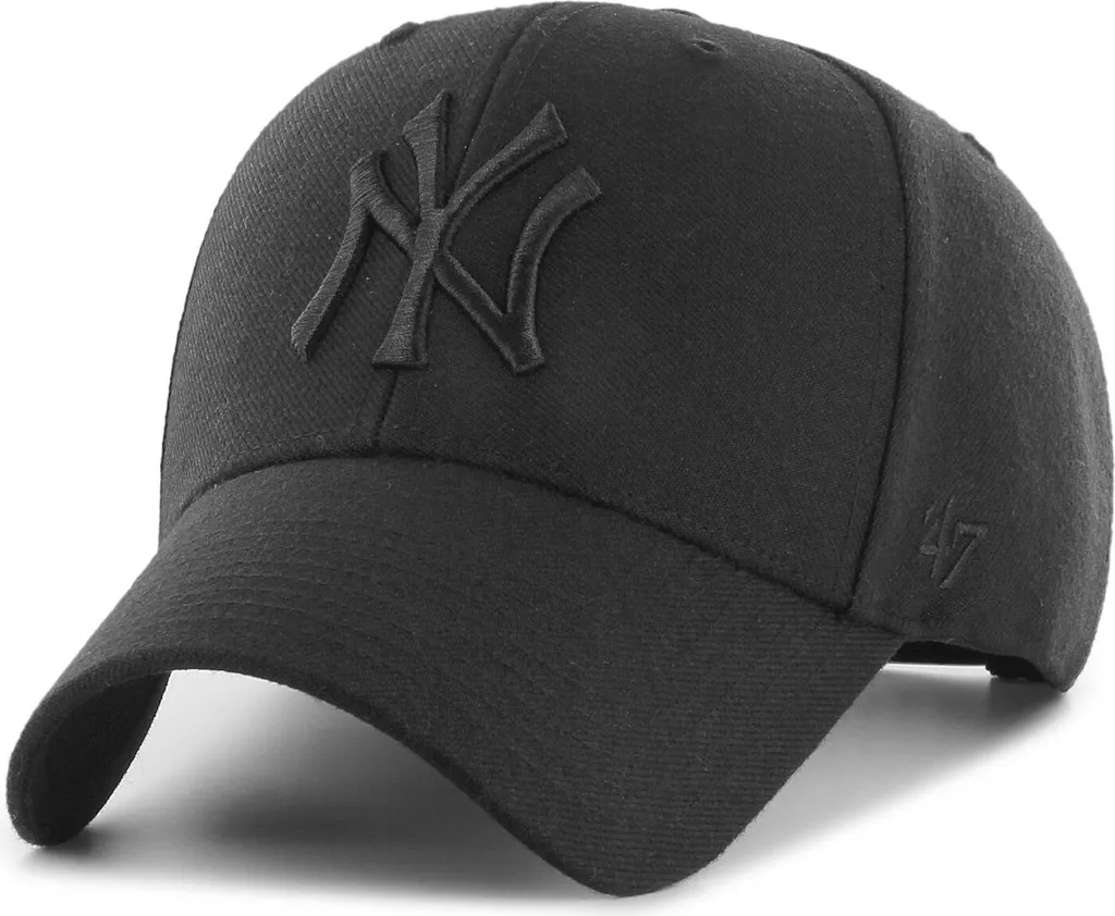47 Brand Curved Snapback Cap MLB New York Yankees schwarz