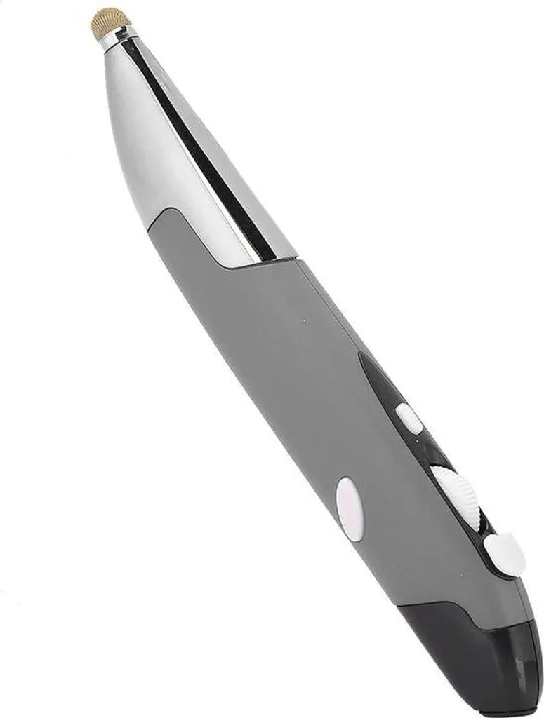 Souris sans fil 2,4 GHz grise pour PC portable et ordinateur bureau