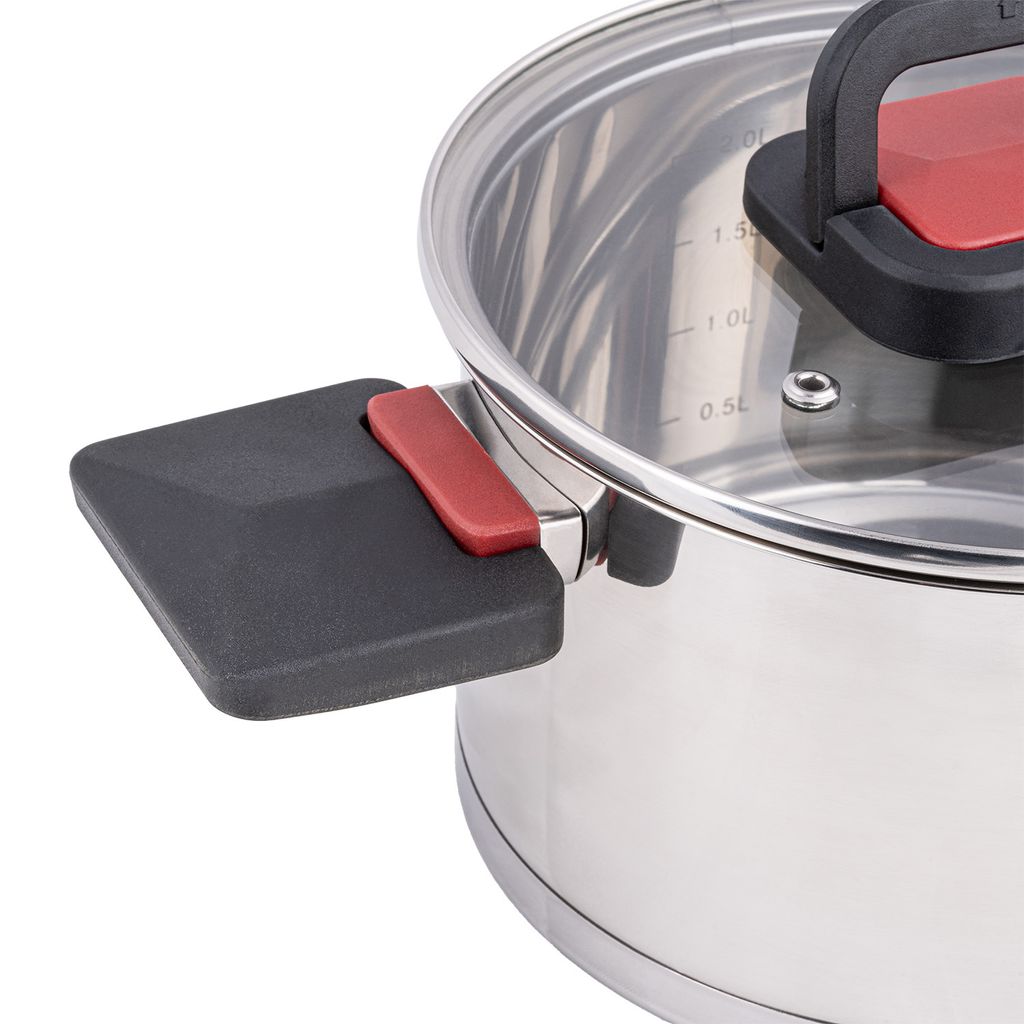 BEZIA Suppentopf 6 Quart - Dreilagiger Edelstahl, Für Alle Herde