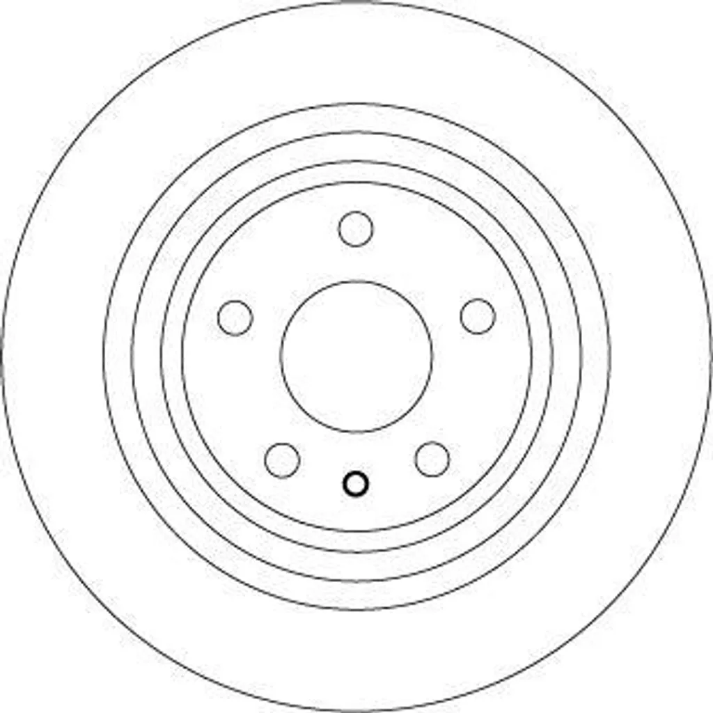 Disque de frein ventilé TRW DF6809 pour Ford Mondeo, fiabilité assurée