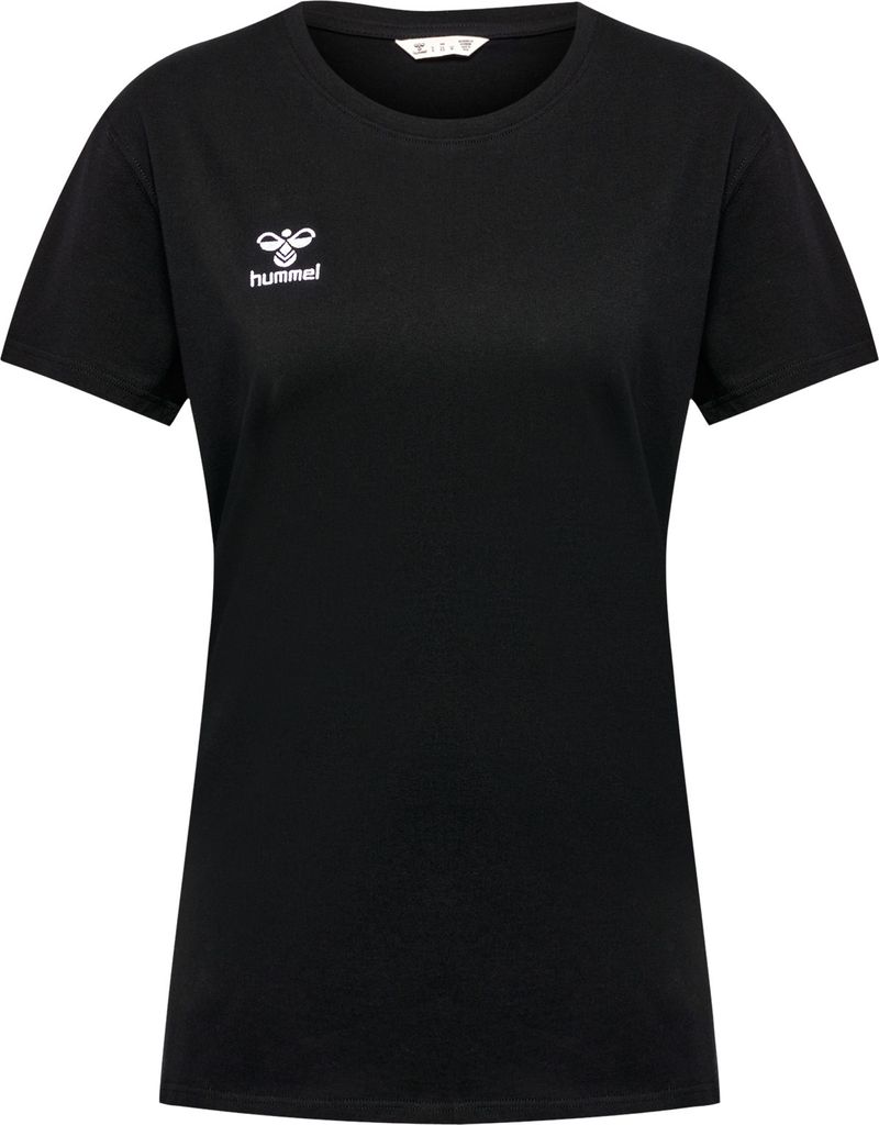 hummel T-Shirt Rundhalsausschnitt gesticktes Logo Regular fit Größe: XXL