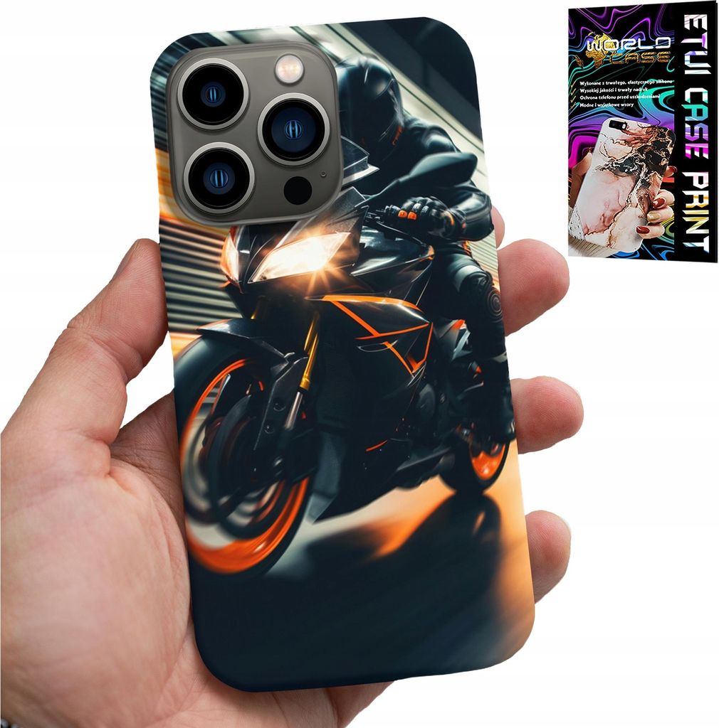 Fall Für Iphone 14 Pro - Motorrad-Fan Motorrad + Glas