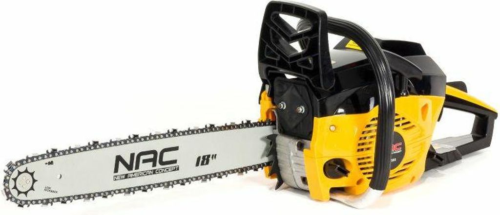 Piła łańcuchowa NAC, silnik benzynowy, pojemność 51,7 cm³, Zdjęcie produktu 