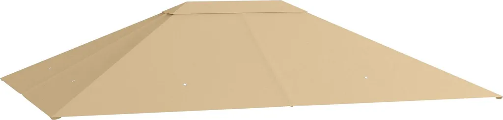 Copertura Gazebo 397x297 Cachi Professionale | Ricambio Anti-Pioggia