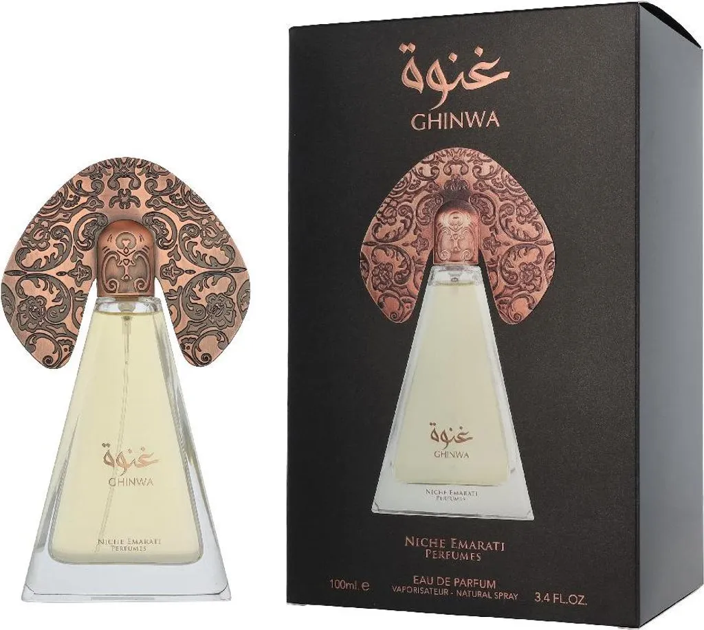 Profumo Ghinwa Lattafa Niche Emarati 100ml - EDP Unisex Originale - 9