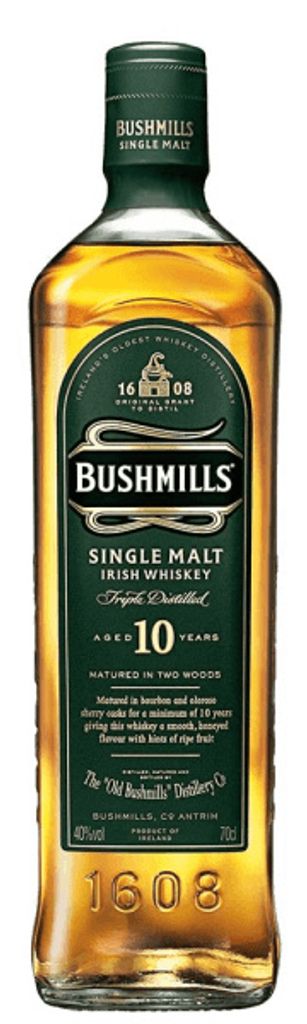 Irish Malt Bushmills Jahre 10 Single Whiskey