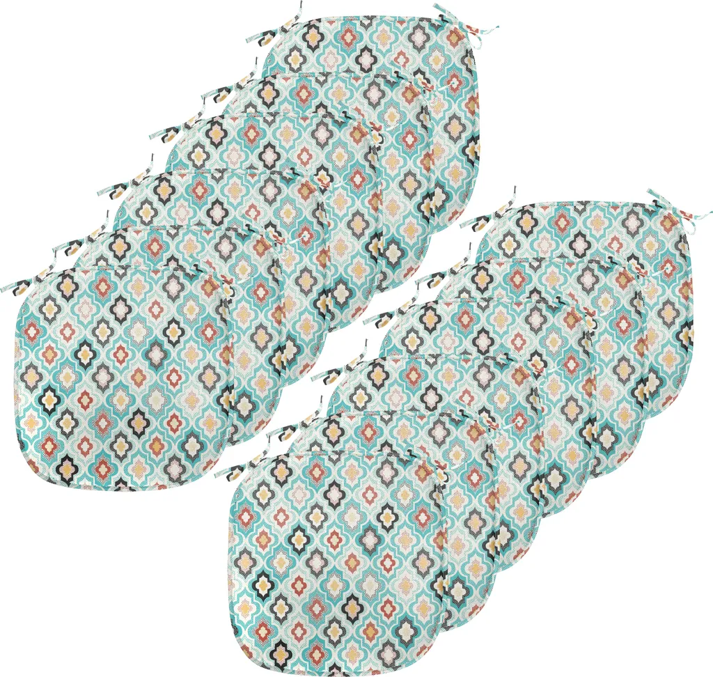Cuscini Sedie Esterno e Interno 12 Pack 40x40 ABAKUHAUS
