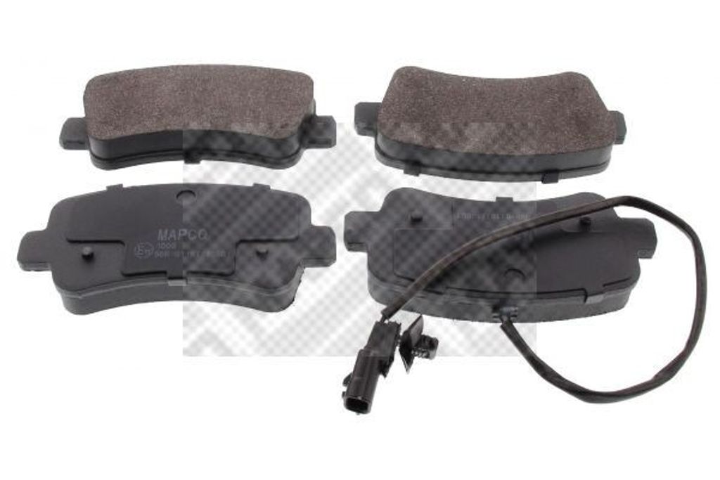 MAPCO Bremsbeläge Satz Hinten für OPEL Movano B Kastenwagen (X62) 6945