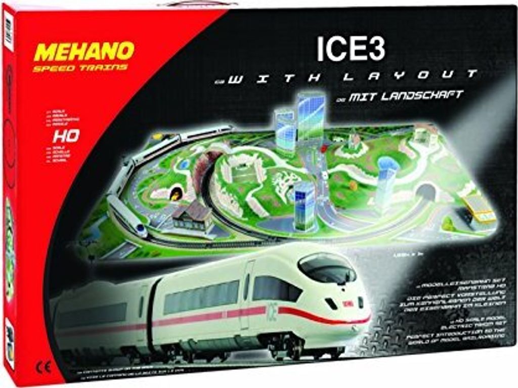 Mehano Modellbahn ICE StartSet Eis 3 DB AG ICE 3 DB AG Produktbild 
