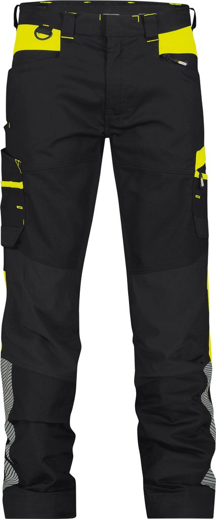 DASSY Arbeitshose HONG KONG Stretch Gr. 52 schwarz/gelb STANDARD