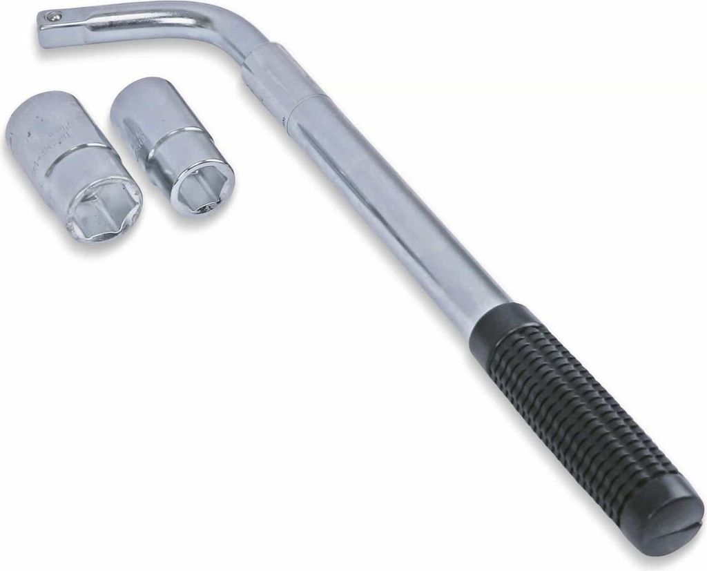 Chiave per dadi ruota telescopica Dunlop, con due chiavi Immagine del prodotto 