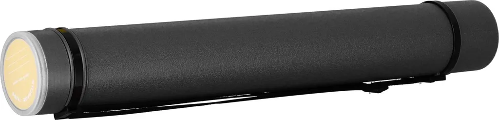 Tube porte-affiche Antishock extensible noir pour plans et documents