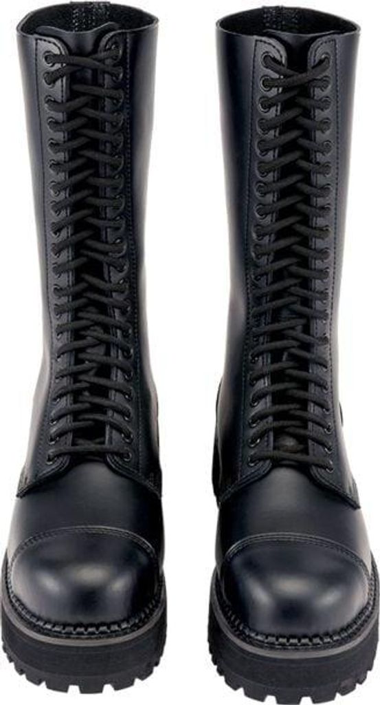 Brandit Boot Uni Plateau Phantom 20 Eyes schwarz Basics Leder EU41