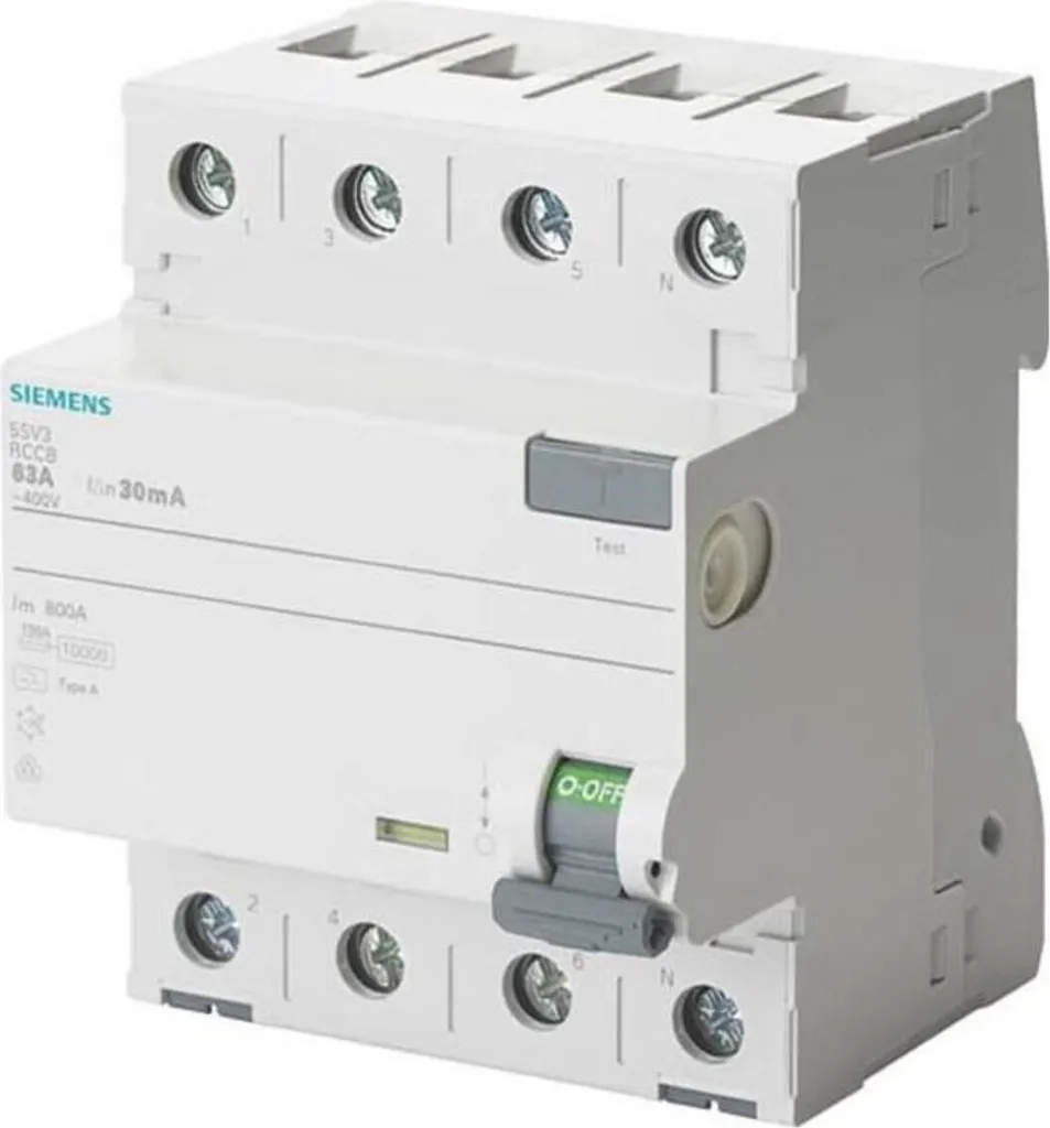 Évitez les Courts-Circuits avec l'Interrupteur Siemens FI 25A 5SV3642-6