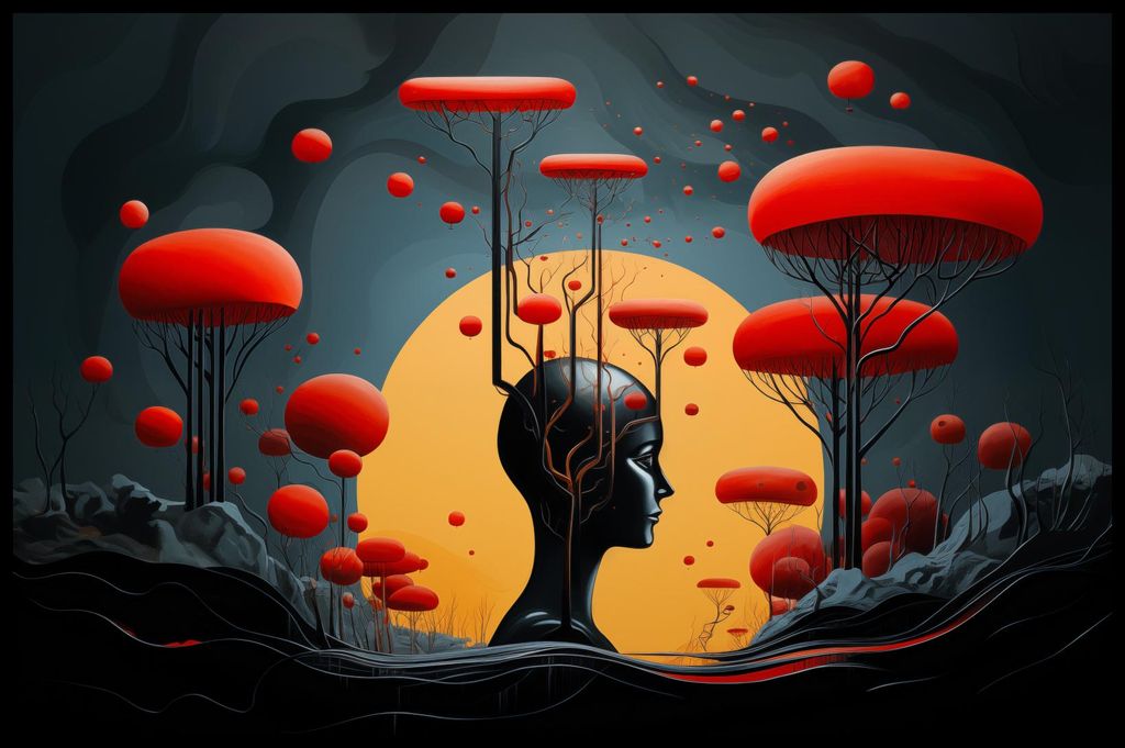 Plakat 86,4x56,8cm Gedankenformen