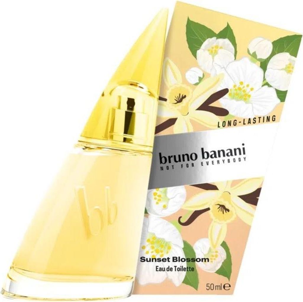 Bruno Banani Sunset Blossom Eau de Toilette 50ml Damen Produktbild 