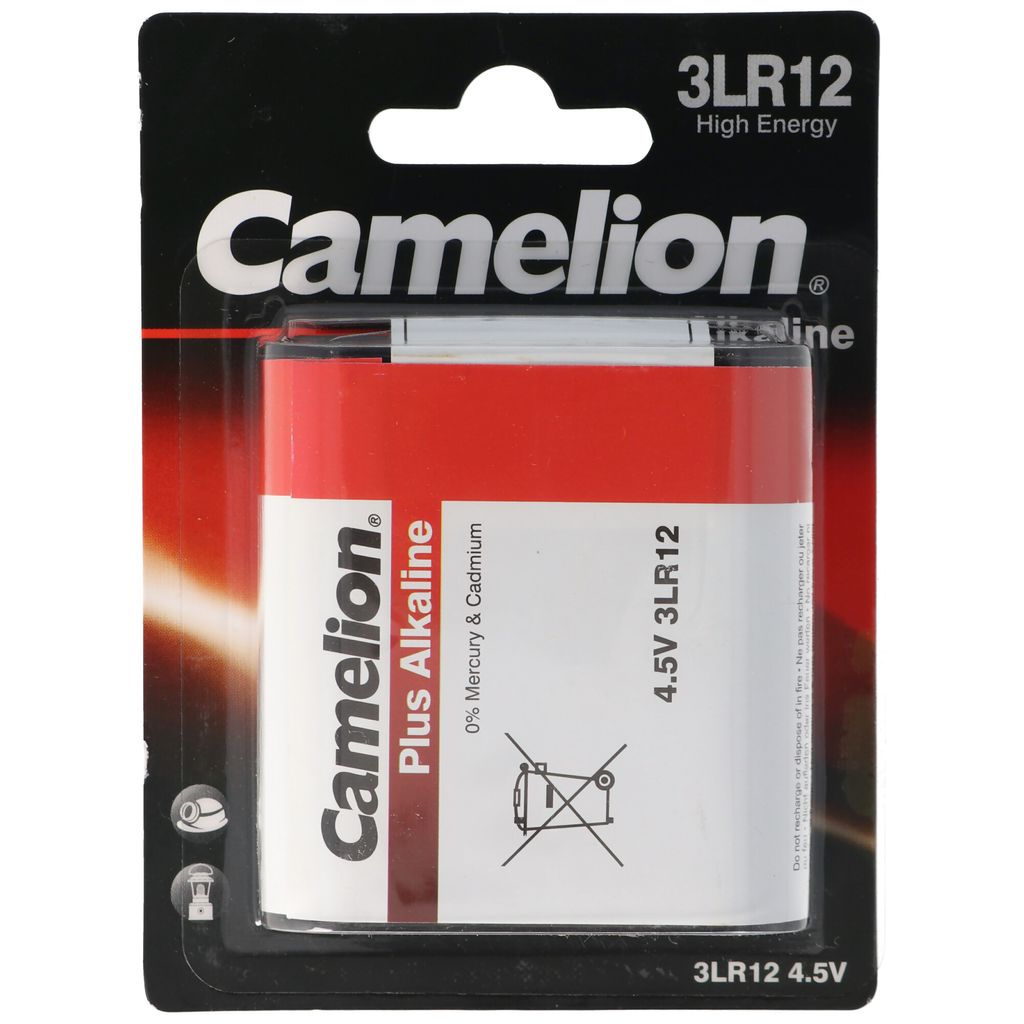 Camelion ALKALI-MANGAN - FLACH-BATTERIE - 4.5 V - 5900 mAh Produktbild 