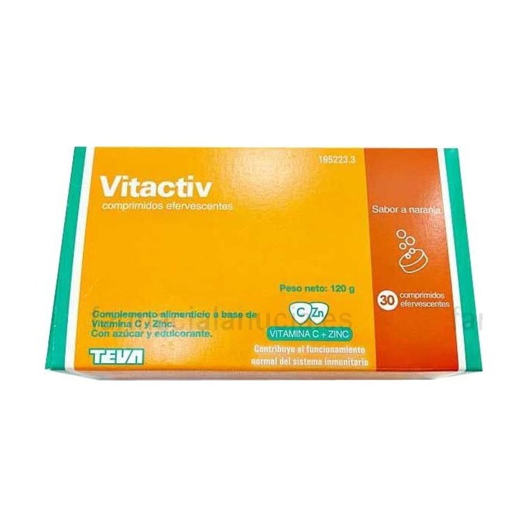 Teva Vitactiv 30 Brausetabletten 120g Produktbild 