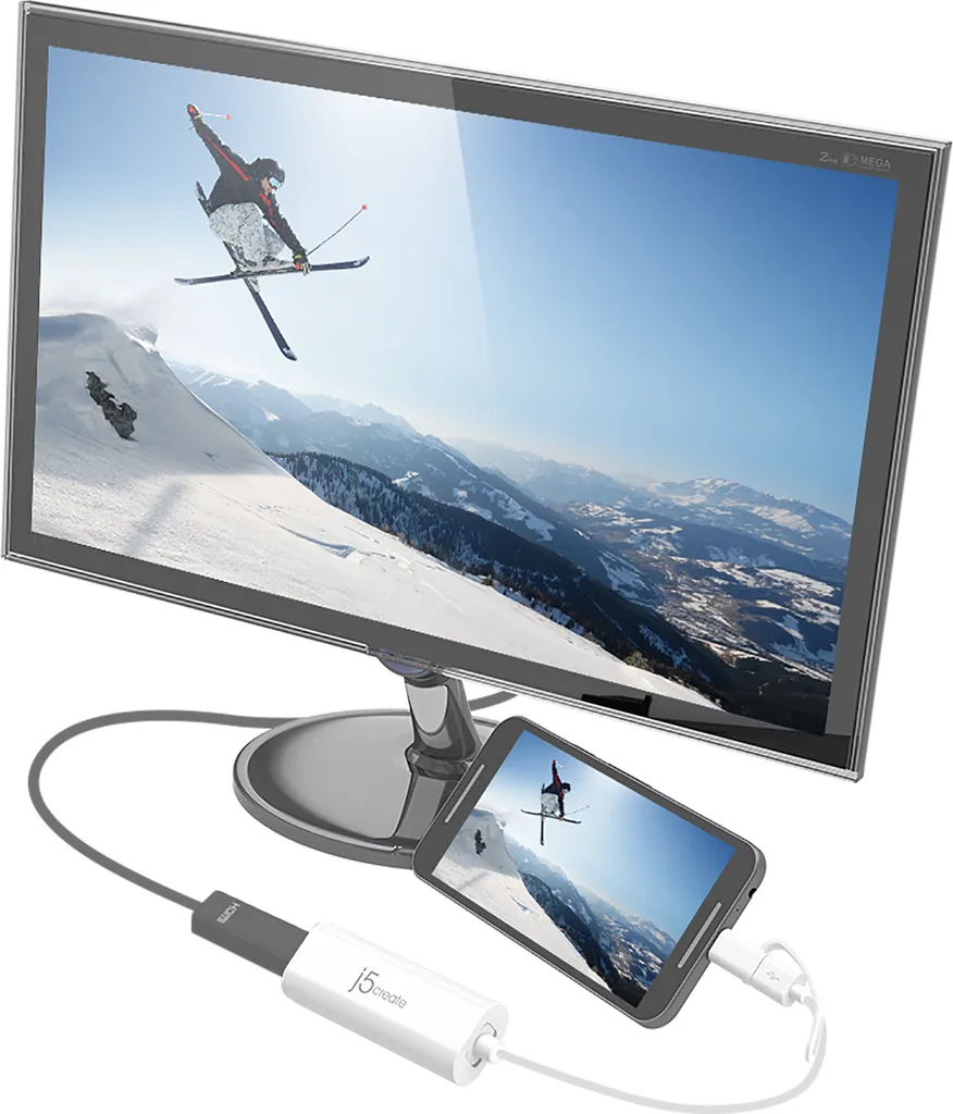 Convertisseur USB HDMI Android j5create avec sortie vidéo 1080p - 4