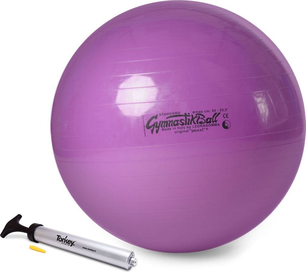 Original Pezzi Gymnastikball STANDARD m. Pezzi Pumpe - violett