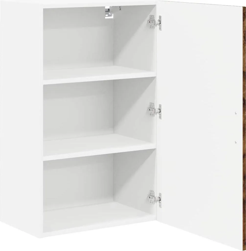 Mobiletto Cucina vidaXL Rovere Fumé | Salvaspazio 50x31x80 cm - 5