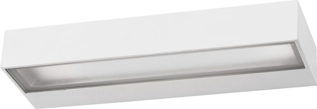 Nova Luce FUNGO LED Wandleuchte Weiß 12W IP65 Warmweiss 22x7,6x3,2cm 9027202