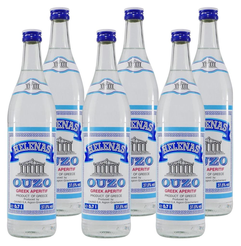 Helenas Ouzo (6 x 0,7L) Produktbild 