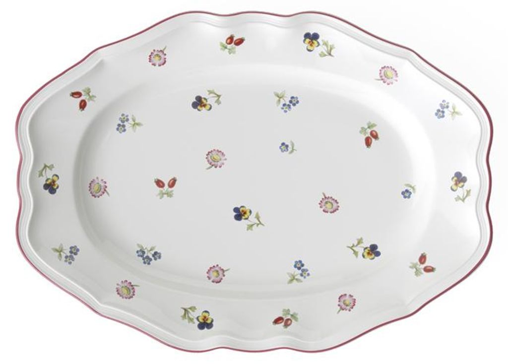 Petite Fleur. Plato ovalado. 367 x 264 x 40 mm. Villeroy & Imagen del producto 