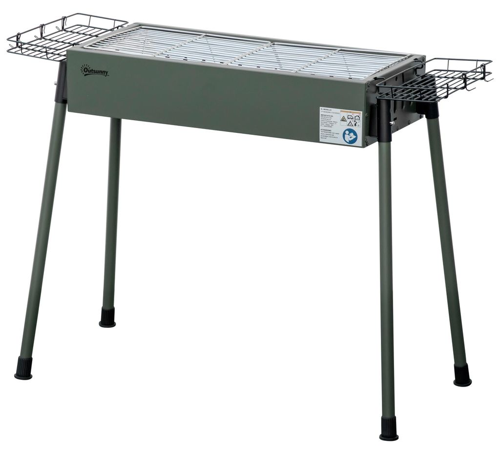 Outsunny Holzkohlegrill Anti-Rutsches Campinggrill mit Produktbild 