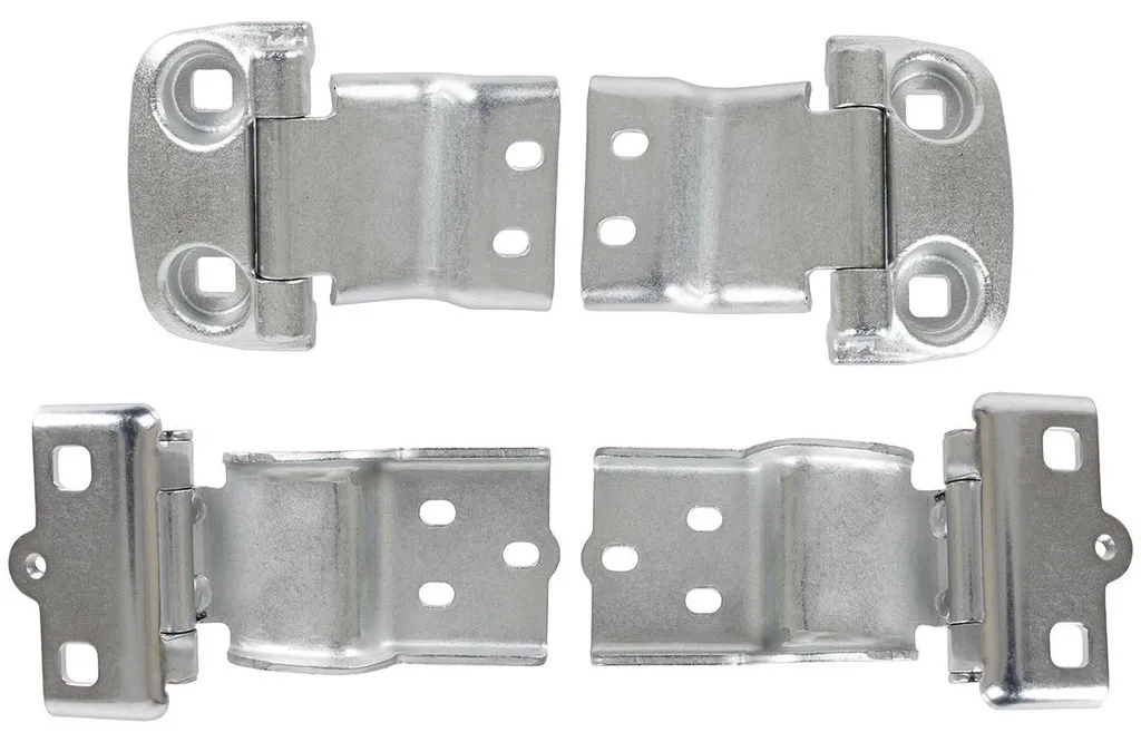 Charnières Peugeot Boxer 180° renforcées - Set de 4 pour portes arrière