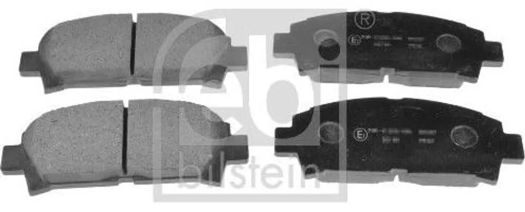 Plaquettes de frein anti-sifflement FEBI 116362 sans bruit