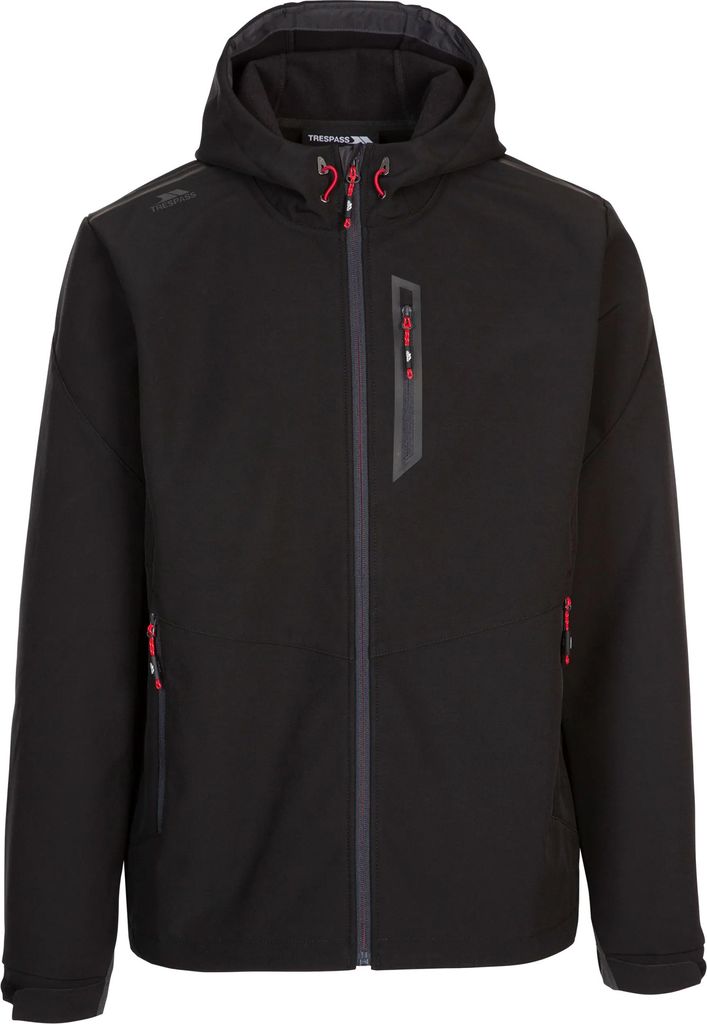 Trespass - "Marlon" Softshelljacke für Herren TP5636 (M) (Schwarz)
