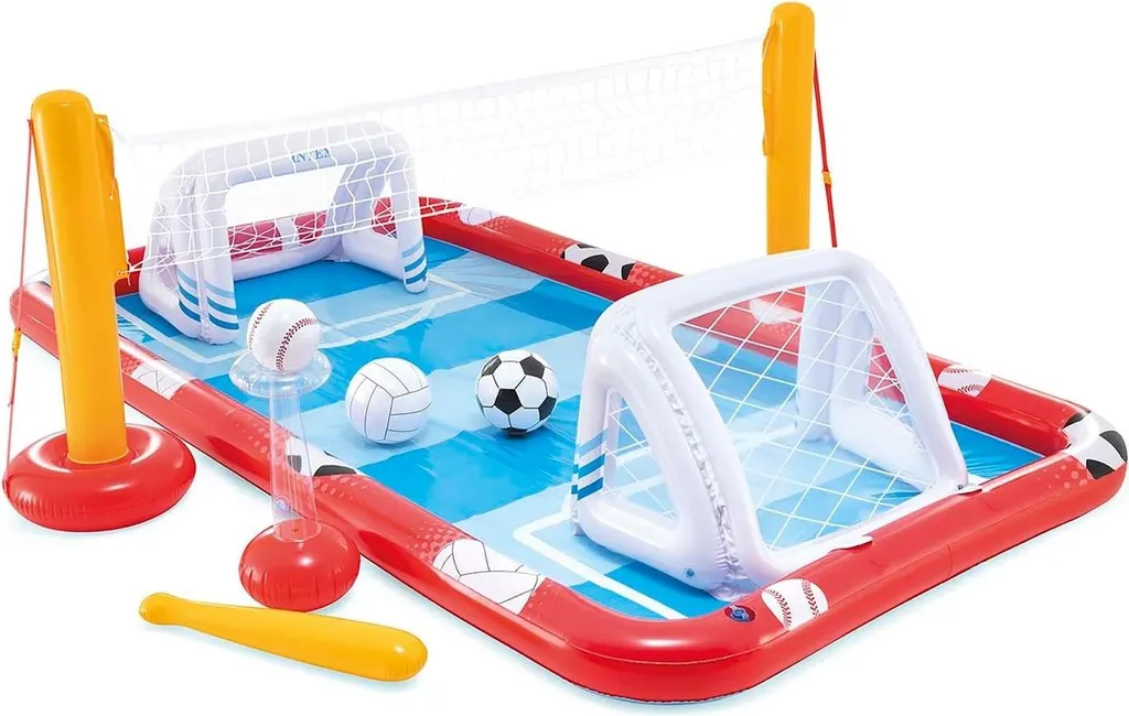 Aire de jeux gonflable pour animer un anniversaire ou l'été au jardin